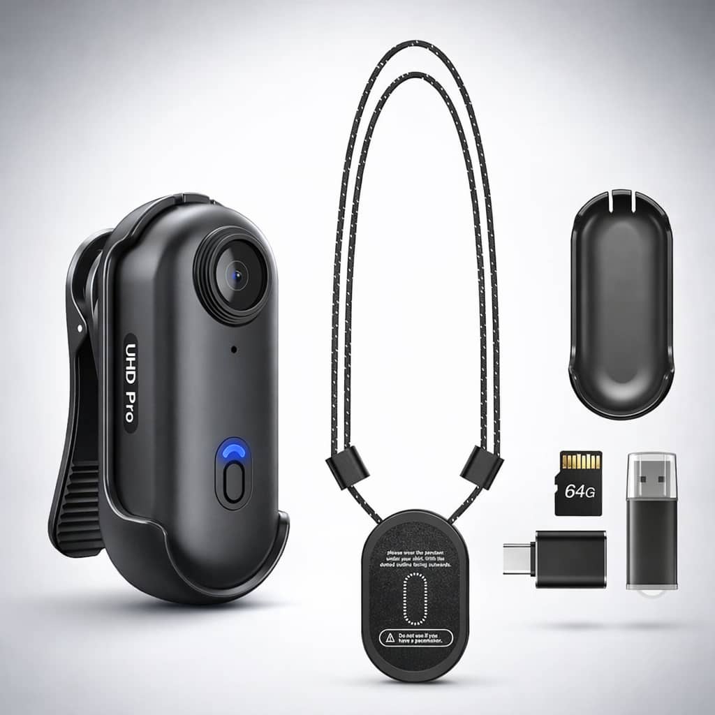 Mini Caméra UHD Pro – Compacte, Puissante &amp; Discrète